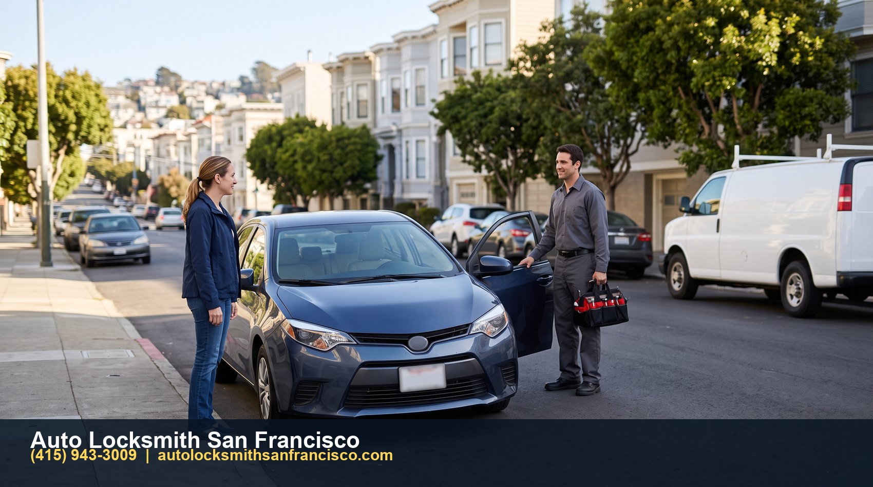 San Francisco car lockout parking garage context